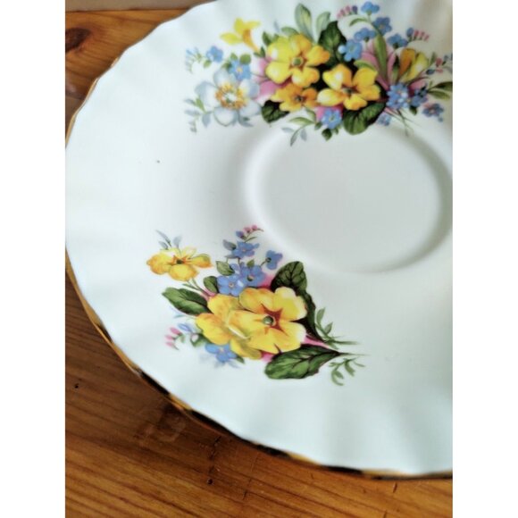 Vintage Royal Albert Cup & Saucer Set Summertime Series Partridge Pea - Picture 6 of 13